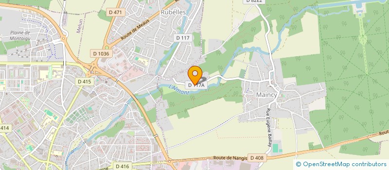 localisation de l'entreprise APN 77  MAINCY