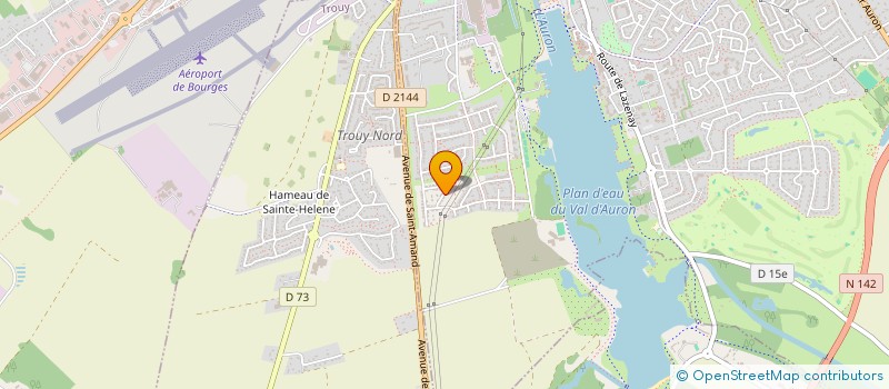 localisation de l'entreprise APN  BOURGES