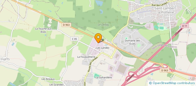 localisation de l'entreprise APN PROPRETE à SAINT-LEGER-DE-LINIERES