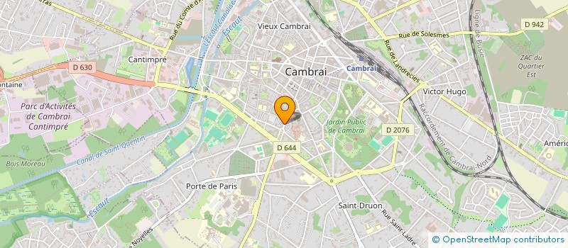 localisation de l'entreprise APND à CAMBRAI