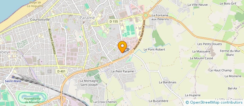 localisation de l'entreprise APNEA VENTURE  SAINT-MALO