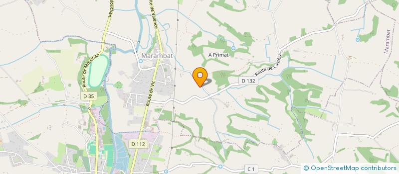 localisation de l'entreprise APNS  CAILLAVET