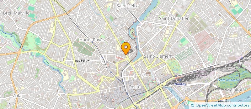 localisation de l'entreprise APO 33 à NANTES