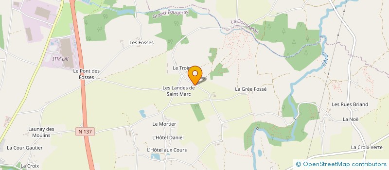 localisation de l'entreprise APO 35  SAINTE-ANNE-SUR-VILAINE