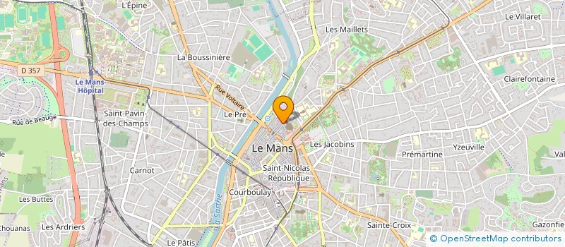 localisation de l'entreprise APOAPSIS SPACE TECHNOLOGIES  LE MANS