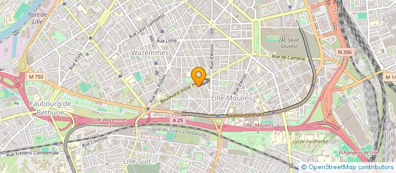 localisation de l'entreprise APOCALYPSE TRAVAUX à LILLE