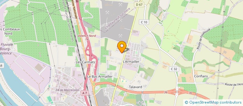 localisation de l'entreprise APOCALYPSE WORLD  BOURG-LES-VALENCE