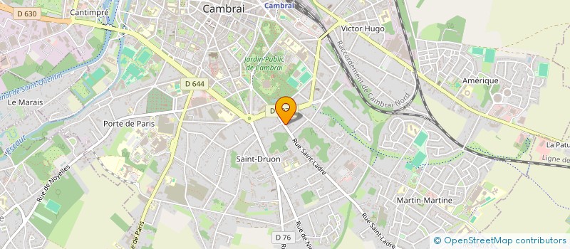 localisation de l'entreprise APOCAP  CAMBRAI