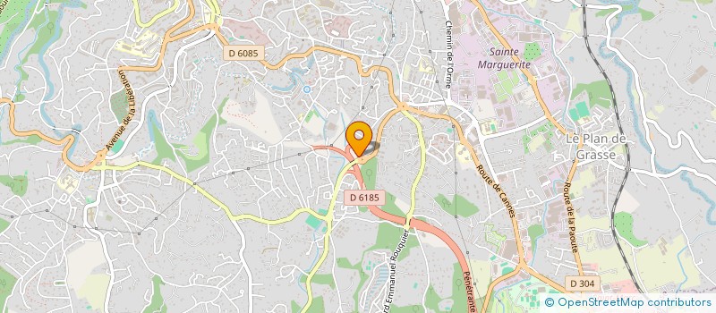 localisation de l'entreprise APOCHRIS  GRASSE