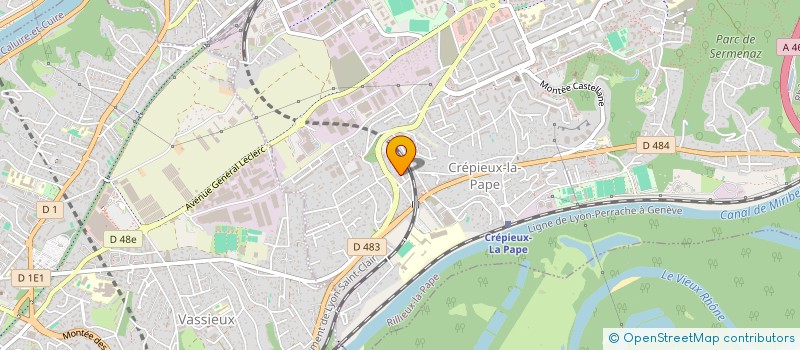 localisation de l'entreprise APOD  RILLIEUX-LA-PAPE