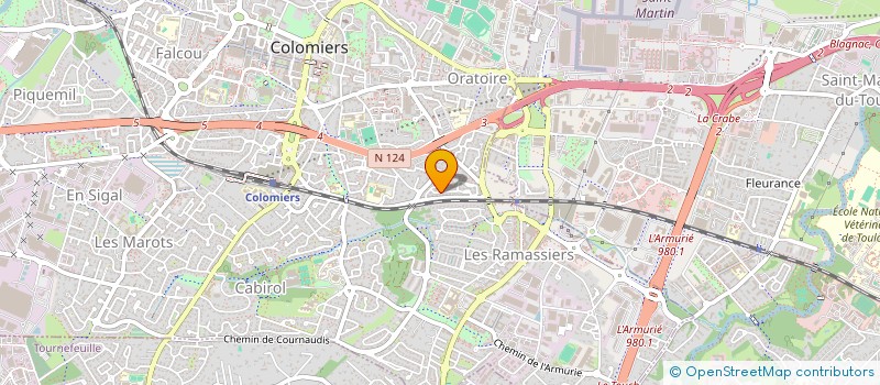 localisation de l'entreprise APODE à COLOMIERS