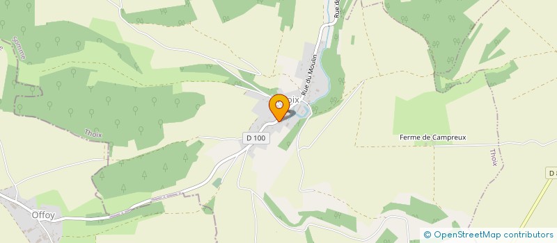 localisation de l'entreprise APODEMUS  THOIX