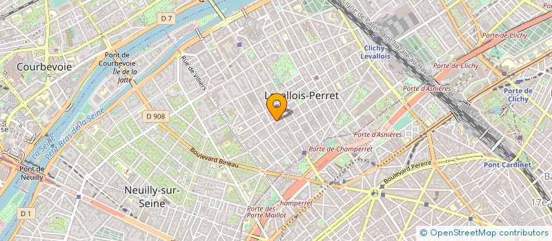 localisation de l'entreprise APODIS MARKETING à LEVALLOIS-PERRET