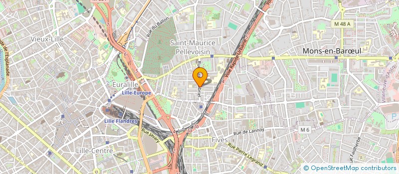 localisation de l'entreprise APOG à LILLE