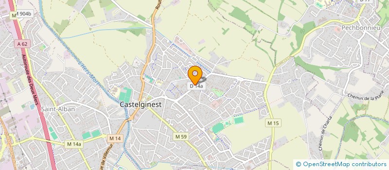 localisation de l'entreprise APOG OPTIC à CASTELGINEST