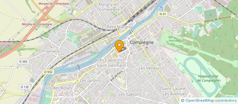 localisation de l'entreprise APOGEE CONSEIL à COMPIEGNE