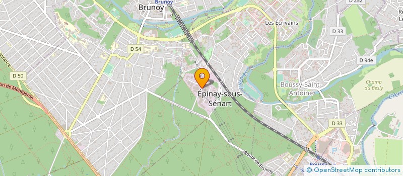 localisation de l'entreprise APOGEE COUVERTURE à EPINAY-SOUS-SENART