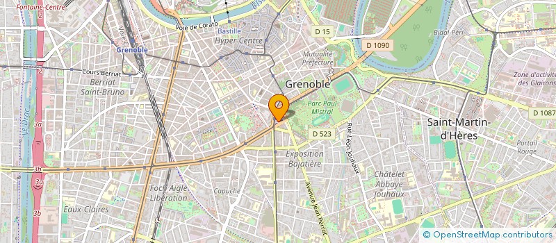 localisation de l'entreprise APOGEE FORUM  GRENOBLE