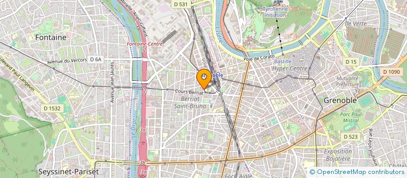 localisation de l'entreprise APOGEE MULTIMEDIA à GRENOBLE