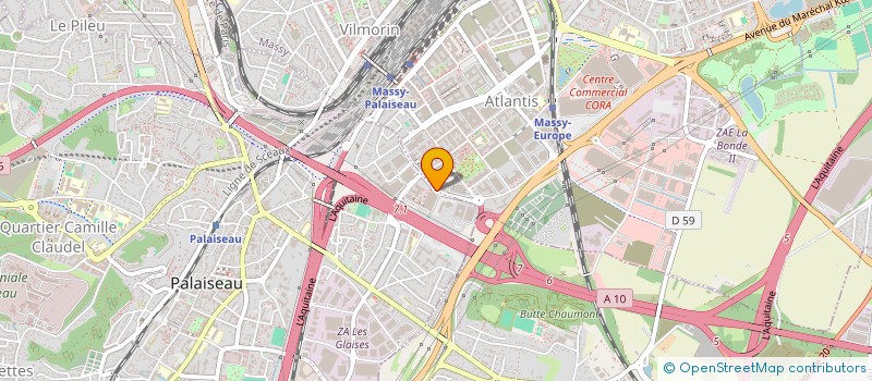 localisation de l'entreprise APOGEE SOCIETE à PALAISEAU