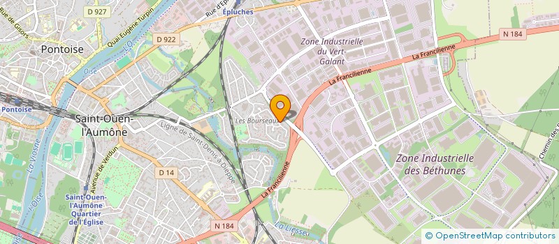 localisation de l'entreprise APOGEE SOLUTIONS  SAINT-OUEN-L'AUMONE