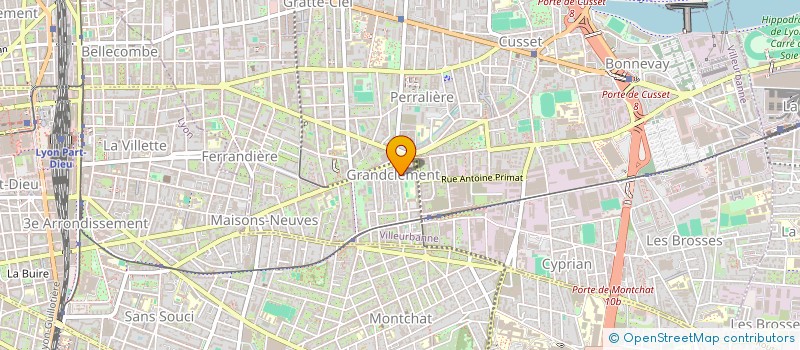 localisation de l'entreprise APOGIE  LYON