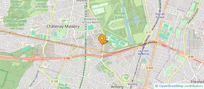 localisation de l'entreprise APOGIS CONSULTING  CHATENAY-MALABRY