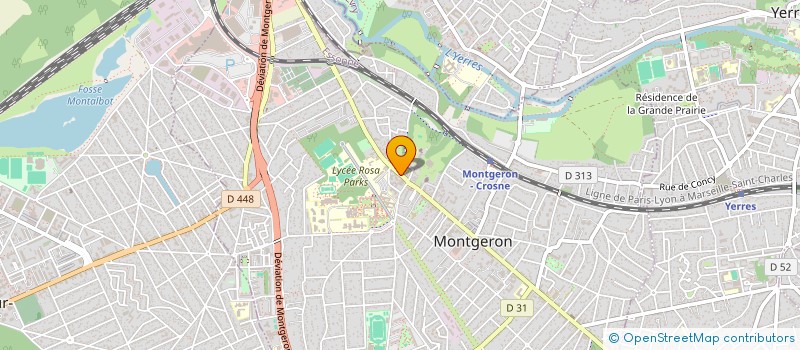 localisation de l'entreprise APOILOUSAN à MONTGERON