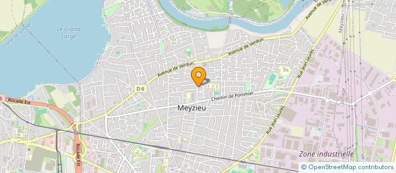 localisation de l'entreprise APOKAR à MEYZIEU