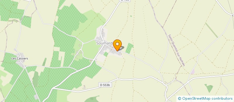 localisation de l'entreprise APOLEO DES GRIOTTES à SAINT-ANDELAIN