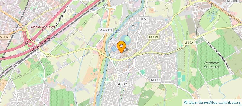 localisation de l'entreprise APOLINE à LATTES