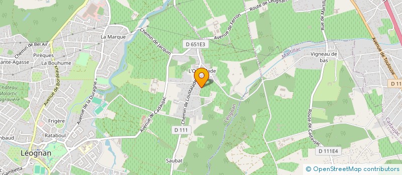 localisation de l'entreprise APOLIPI MIMIZAN  LEOGNAN