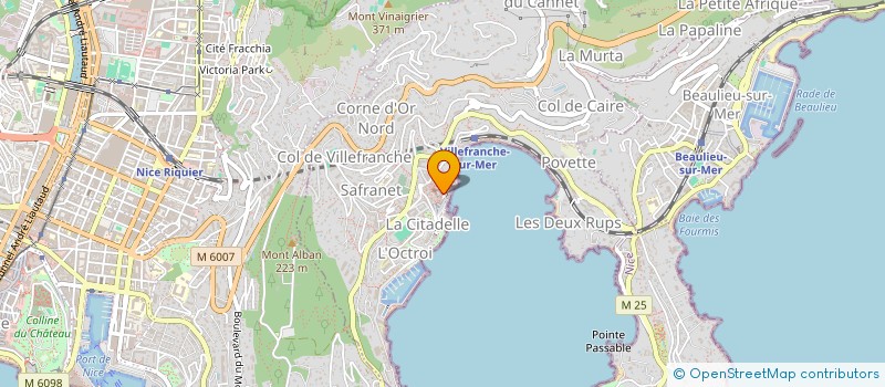 localisation de l'entreprise APOLLA à VILLEFRANCHE-SUR-MER