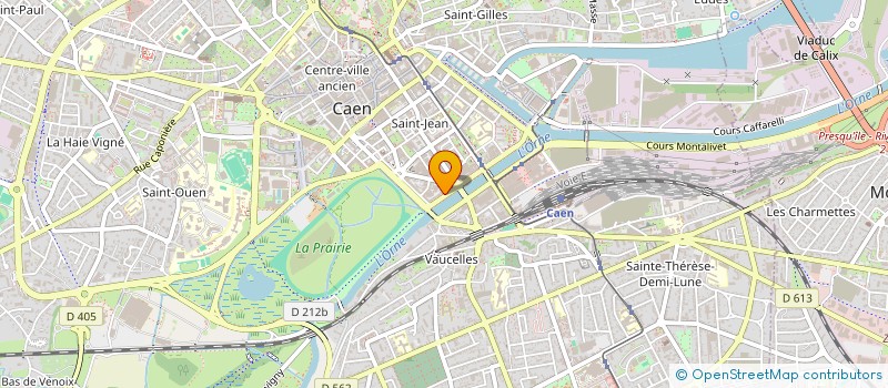 localisation de l'entreprise APOLLINAIRE à CAEN