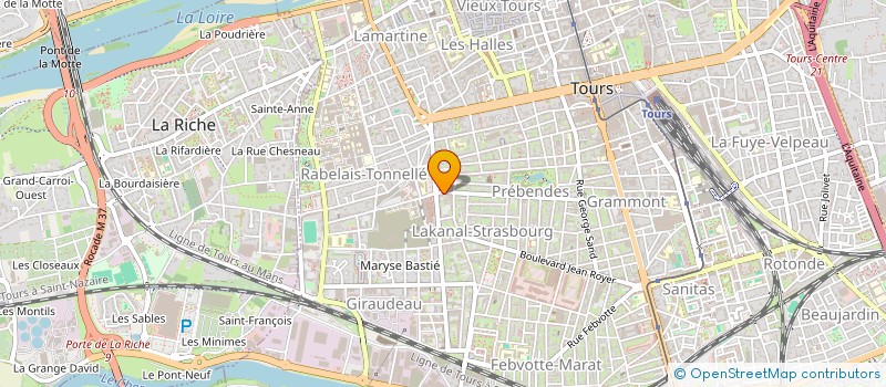 localisation de l'entreprise APOLLINAIRE  TOURS