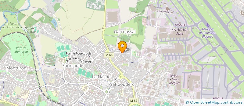 localisation de l'entreprise APOLLINAIRE à COLOMIERS