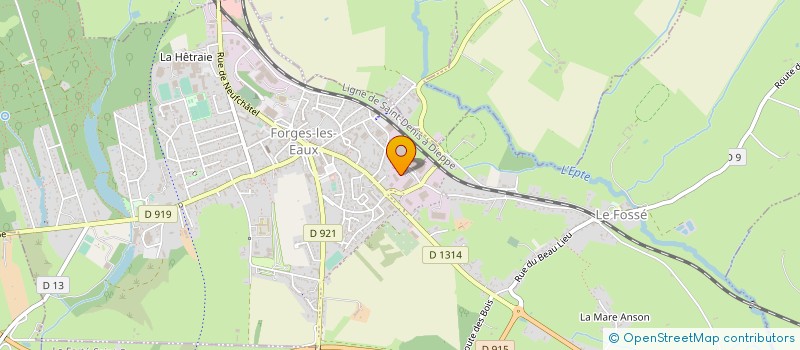 localisation de l'entreprise APOLLINAIRE COMPOSITES ET TECHNOLOGIES  FORGES-LES-EAUX