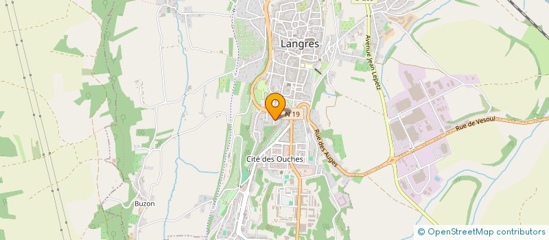 localisation de l'entreprise APOLLINE à LANGRES