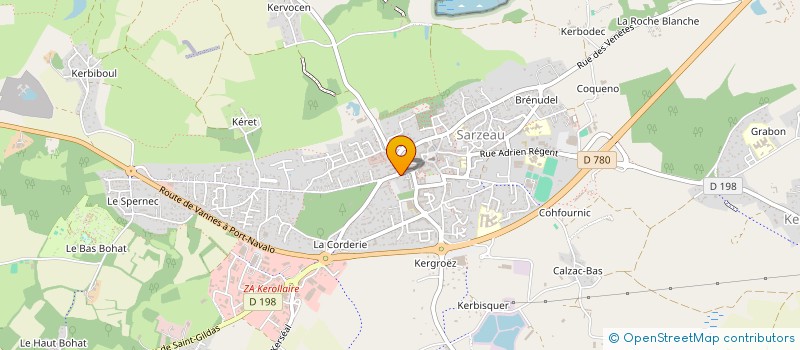 localisation de l'entreprise APOLLINE  SARZEAU