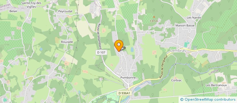 localisation de l'entreprise APOLLINE  LEMBRAS