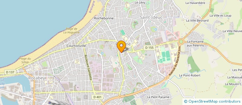 localisation de l'entreprise APOLLINE  SAINT-MALO