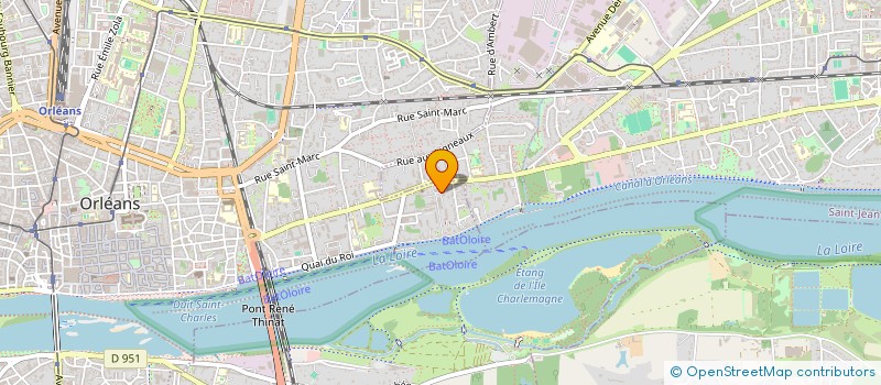 localisation de l'entreprise APOLLINE à ORLEANS