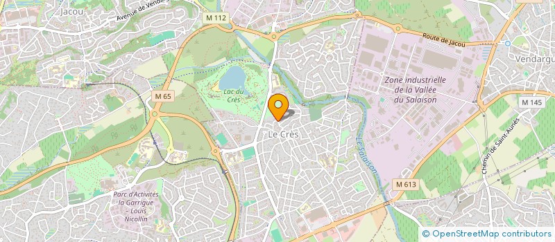 localisation de l'entreprise APOLLINE  LE CRES