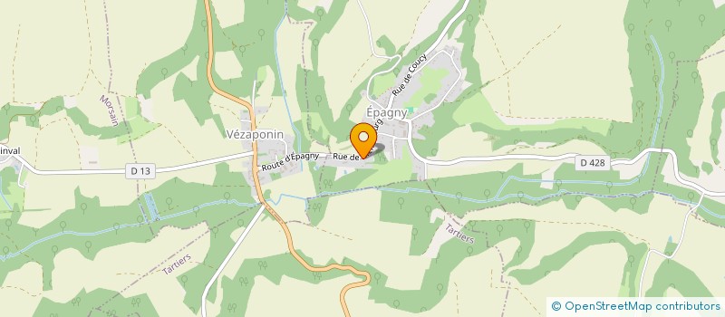 localisation de l'entreprise APOLLINE  EPAGNY