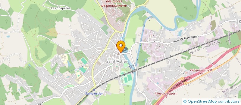 localisation de l'entreprise APOLLINE  SAINT-ASTIER