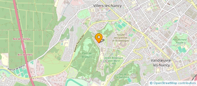 localisation de l'entreprise APOLLINE MORVAN  VILLERS-LES-NANCY