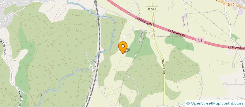 localisation de l'entreprise APOLLO.0  VENTABREN