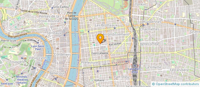 localisation de l'entreprise APOLLO à LYON