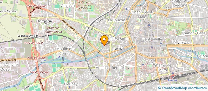 localisation de l'entreprise APOLLO  RENNES