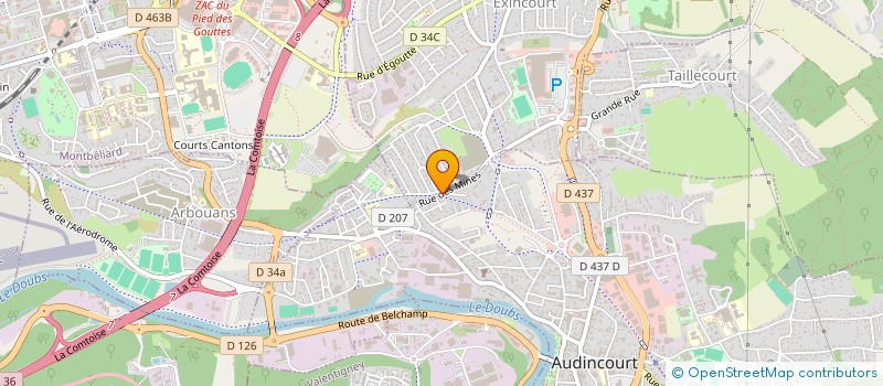 localisation de l'entreprise APOLLO  EXINCOURT